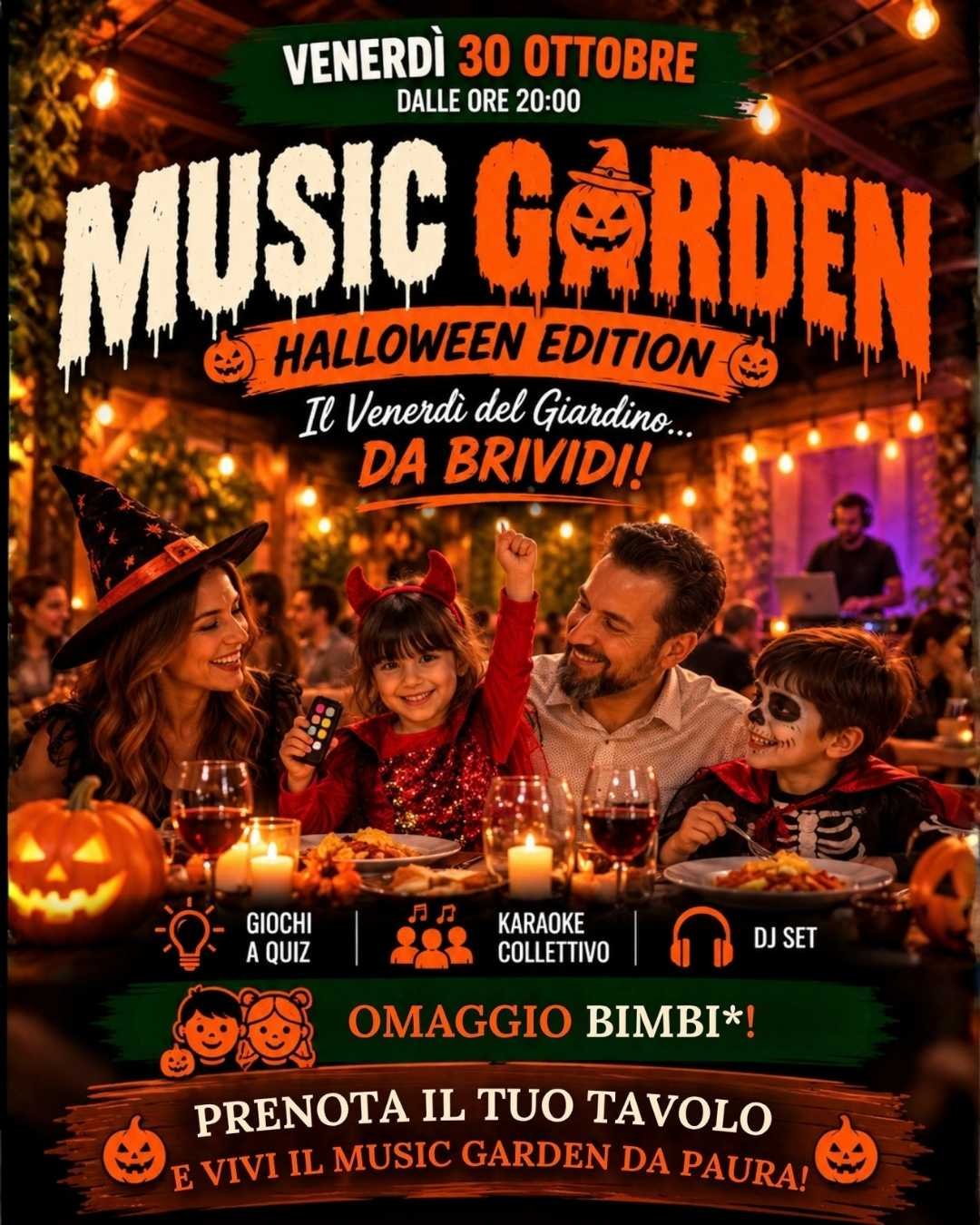 Music Garden Halloween